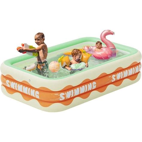 Piscine Gonflable Piscine Gonflable Rectangulaire Pataugeoire Pour