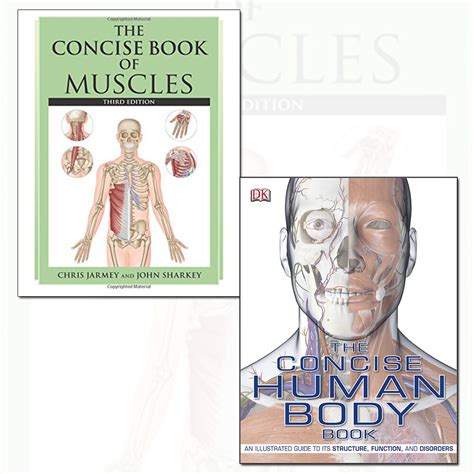 Concise Book Of Muscles And Concise Human Body Book 2 Books Collection