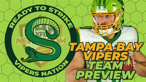 Vipers Nation Tampa Bay Vipers Team Preview Xfl Newsroom