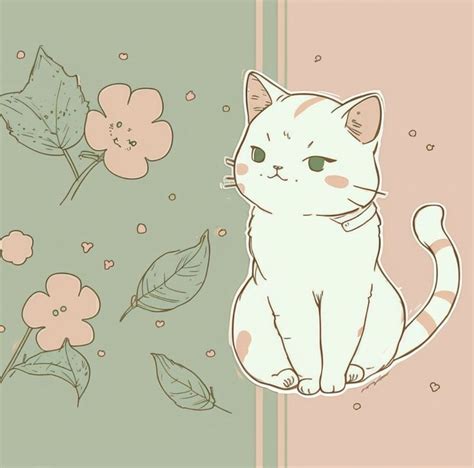 Pin by Julielu on Cat | Cute cat illustration, Cute animal drawings ...