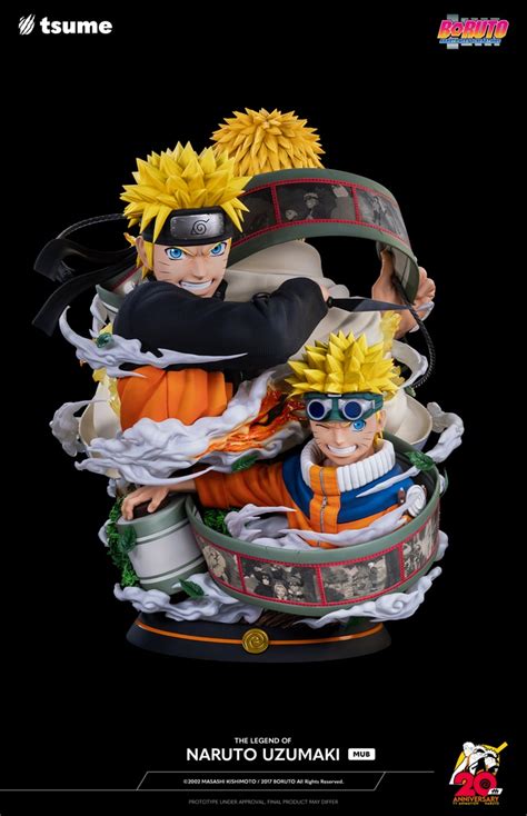 Tsume Art Studio Scale The Legend Of Uzumaki Naruto Bust Licensed