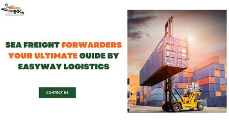 Sea Freight Forwarders In Chennai Your Ultimate Guide By Easyway