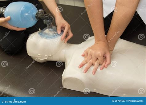 Cardiopulmonary Resuscitation CPR Training Medical Procedure Royalty