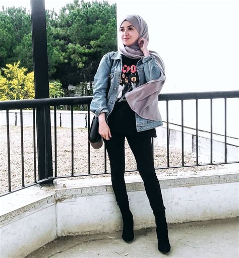 Pinterest Just4girls Hijab Casual Hijab Ootd Hijabi Outfits Muslim