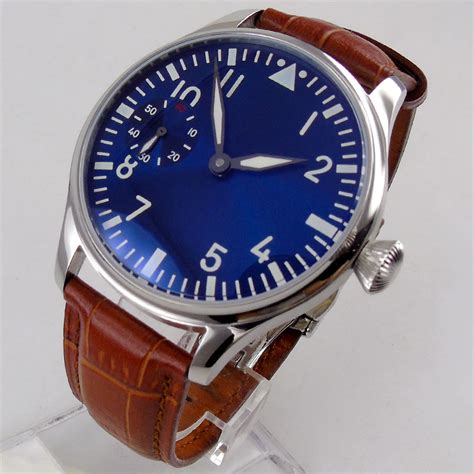 Big Sale Of Mm Classic Parnis Royal Blue Dial Luminous Movement