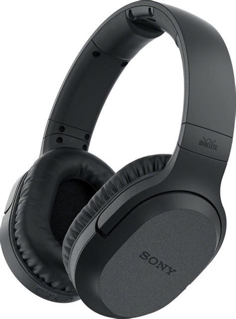 Bol Sony MDR RF895RK Draadloze Over Ear Koptelefoon Zwart