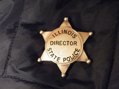 Basemenstamper: Logo Illinois State Police Badge