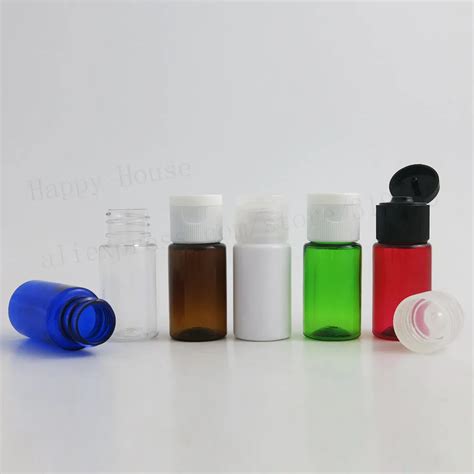 X Ml Travel Pet Plastic Cream Bottle With White Black Clear Flip