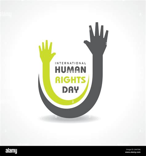 International Human Rights Day Stock Vector 10 December Stock Vector