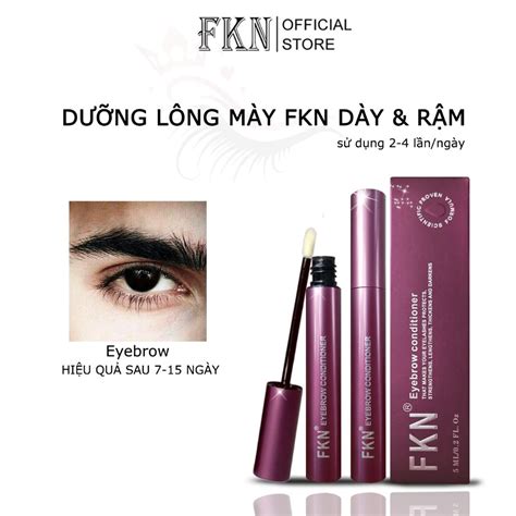 Serum Dưỡng Mày Fkn Giúp Lông Mày Mọc Dài Dày đen Tự Nhiên Không Bị