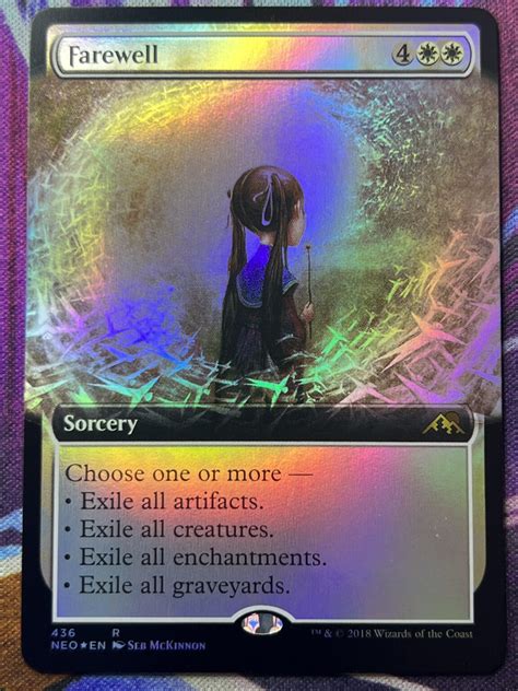 Farewell NEO Extended Art Foil Bootleg Mage