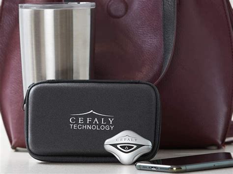 Cefaly Dual Migraine Treatment And Prevention Device Uses Electric Impulses To Treat Pain