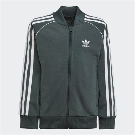 Adidas Adicolor Sst Track Suit Green Free Shipping With Adiclub