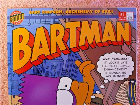 Bartman-Comic-1 Values - MAVIN