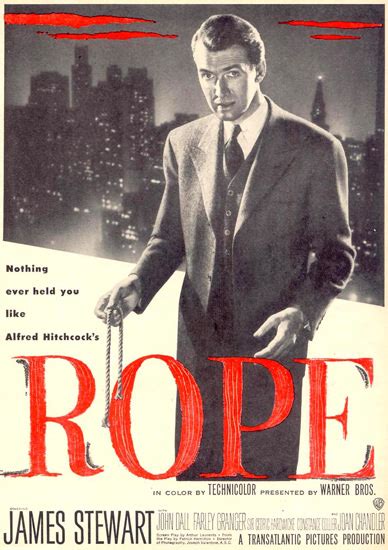 Rope James Stewart Movie Mad Men Art Vintage Ad Art Collection