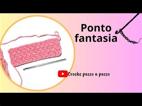 PONTO FANTASIA EM CROCHE PARA PEÇAS DE INVERNO crochepassoapasso YouTube