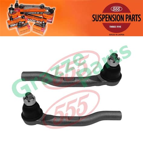 2pc 555 Japan Tie Rod End Set SE H331 For Honda Stream SMA RN6