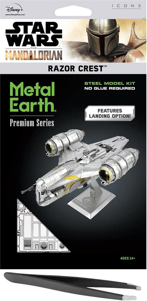 Metal Earth Fascinations Premium Series Star Wars The Mandalorian Razor