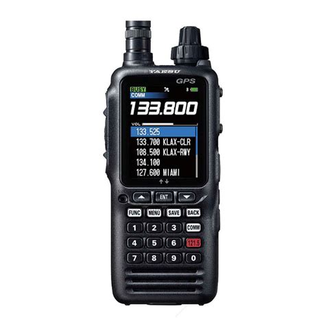 Yaesu FTA 850L Airband Handheld VHF Transceiver With Full Colour