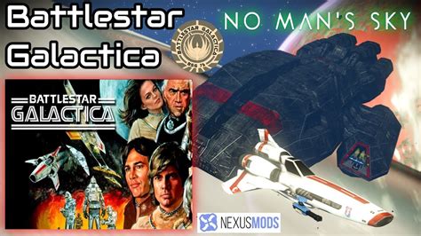 Battlestar Galactica Ship And Freighter No Mans Sky Nexus Mods