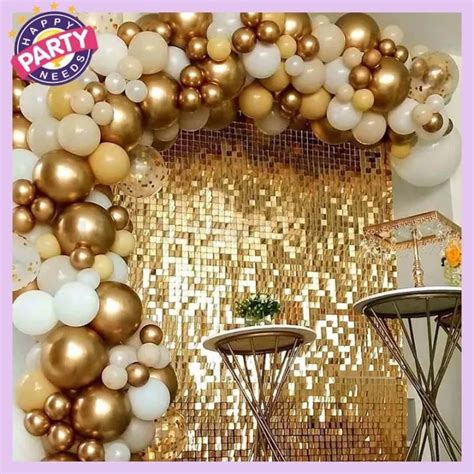 2Meters Foil Curtain Backdrops Birthday Party Decorations Sequin Wall ...