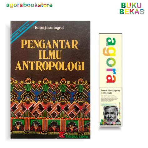 Jual Buku Pengantar Ilmu Antropologi Karya Koentjaraningrat Shopee