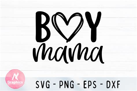 Boy Mama Svg Graphic By An Graphics · Creative Fabrica