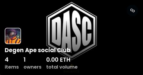 Degen Ape Social Club Collection OpenSea