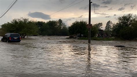 Fuerte Tormenta Con Granizo Deja Da Os E Inundaciones En Nuevo Laredo