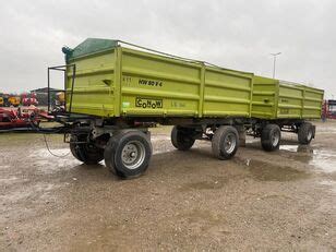 Conow HW 80 V410 Platform Trailer For Sale Germany Kunde VZ38889