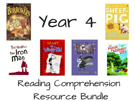 Year 4 Reading Comprehension Bundle Teaching Resources