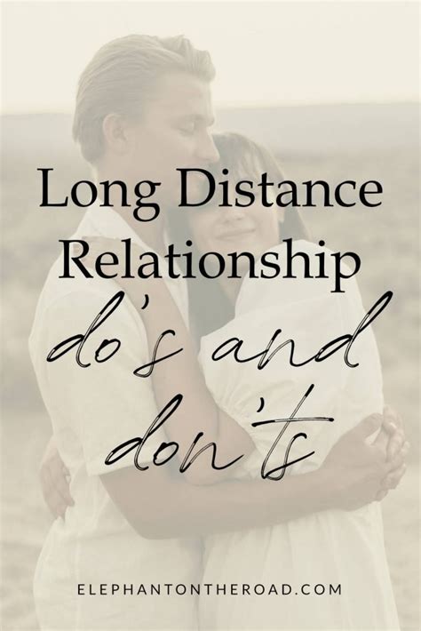 Long Distance Relationship Dos And Donts — Elephant On The Road