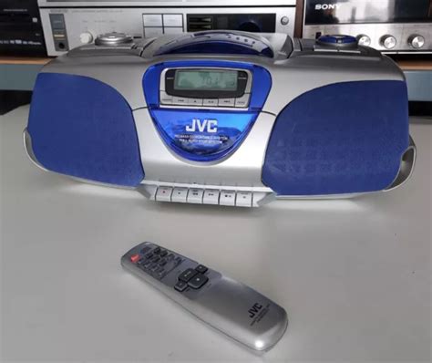 JVC RC BX53 Lecteur CD Radio Cassette Boombox Portable System Avec