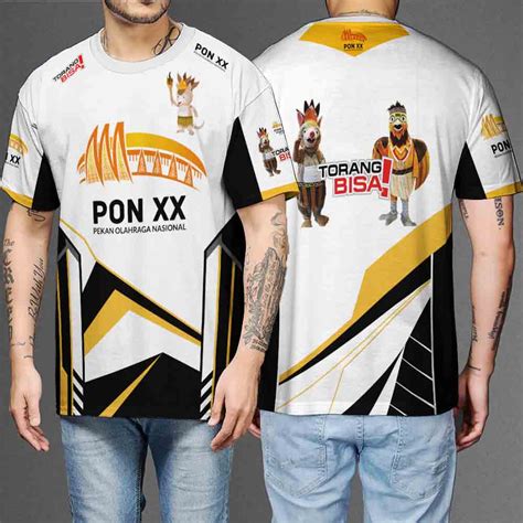 Jual Baju Kaos Pon Papua Xx 2021 001 Fullprinting Sublim Termurah COD