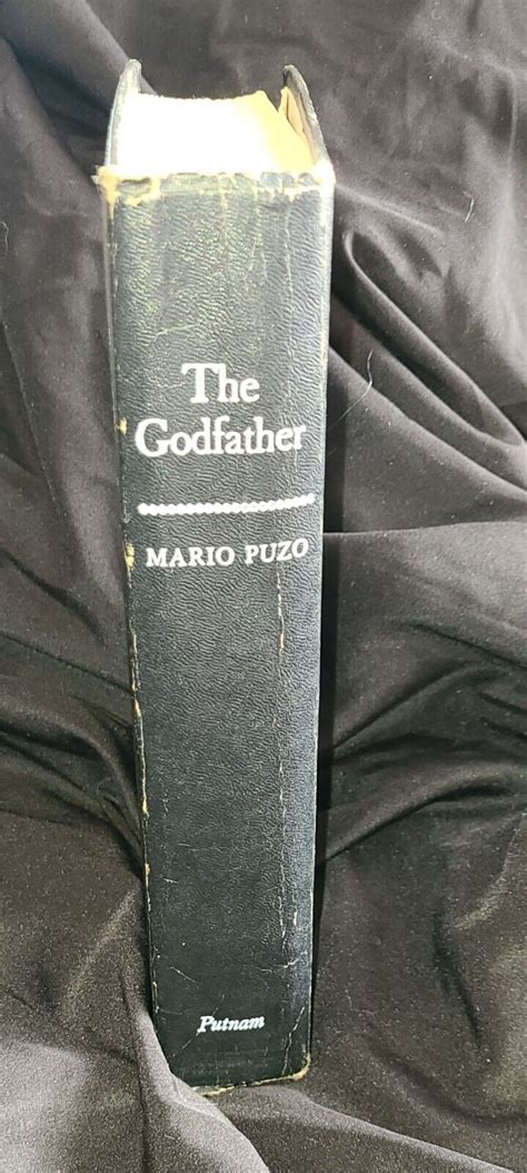 The Godfather By Mario Puzo 1st Edition 1969 Hardcover From Putnam Publishing Ebay