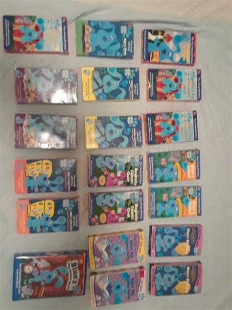 Blue Clues VHS Lot 12