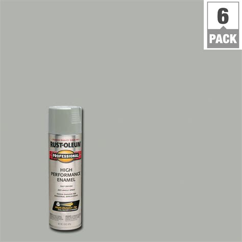 Rust Oleum Professional 15 Oz Gloss Light Machine Gray Protective