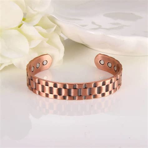 Life Tree Viking Copper Bracelet For Arthritis Magnetic Adjustable