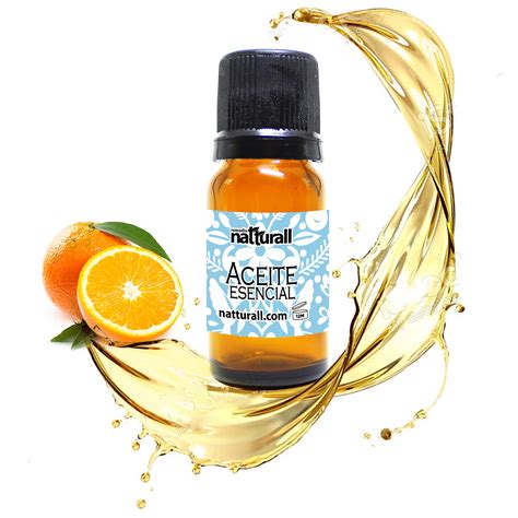 Aceite Esencial De Naranja 10 Ml Remedio Natturall