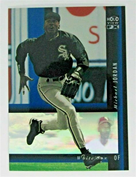 1994 Upper Deck 16 Holo View FX MICHAEL JORDAN Chicago White Sox MINT