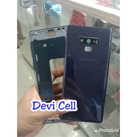 Jual CASING KESING HOUSING FULLSET SAMSUNG NOTE 9 ORIGINAL BACKDOOR