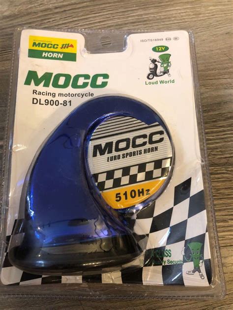 Mocc Bike Horn Motorcycles Motorcycle Accessories On Carousell