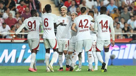 Galatasaray Antalyaspor U Deplasmanda Yendi