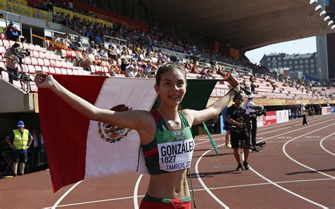 La Mexicana Alegna Gonz Lez Se Proclama Campeona Mundial De Marcha El