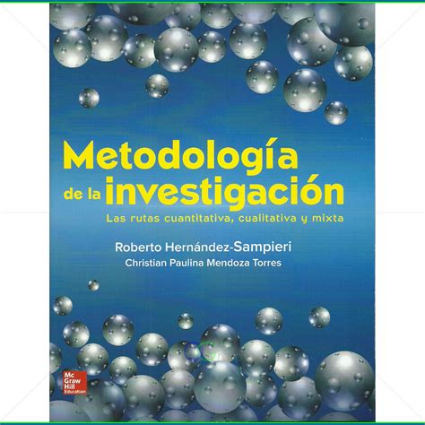 Metodología De La Investigación Roberto Sampieri Christian Mendoza