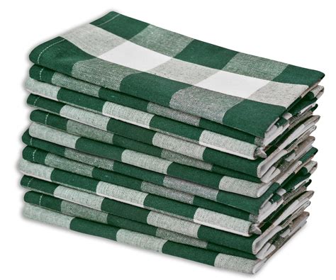 All Cotton And Linen Cloth Napkins Set Of 12 Christmas Napkins Green