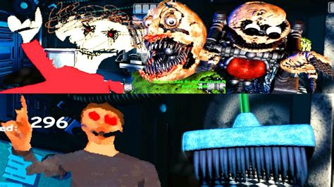 All Animatronics Baldis Basics In Nightmares Youtube