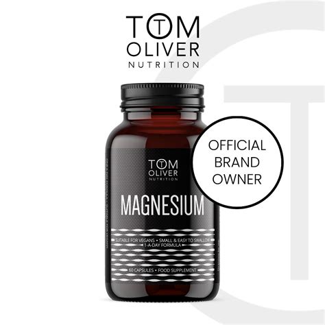 Tom Oliver Nutrition Magnesium Taurate Mg Per Capsule