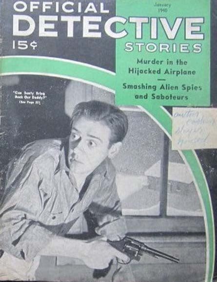 Official Detective Stories Magazine Back Issues Year 1940 Archive