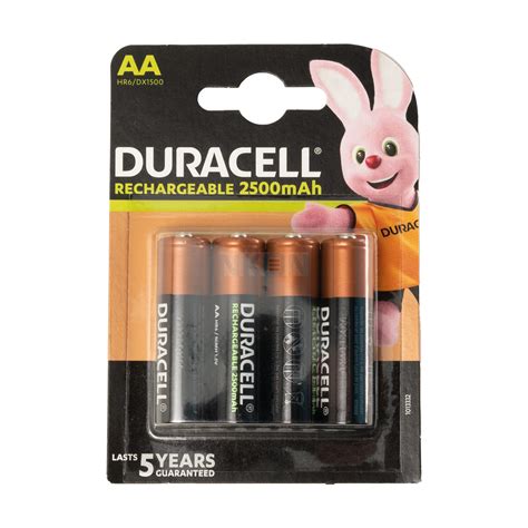 Aa Duracell Rechargeable Mah Aa Nimh Oplaadbare